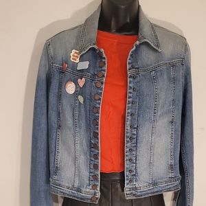 JOE'S Super cute cropped Riding  Denim Jacket.